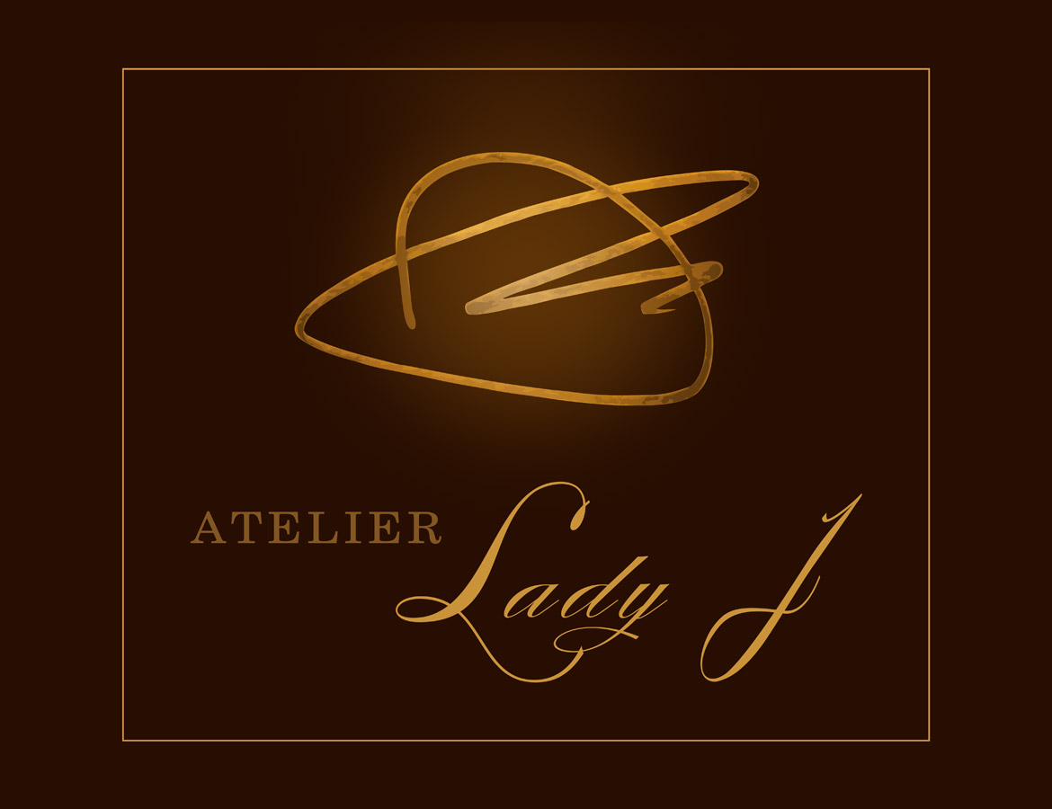 Atelier Lady J - Custom Design Furniture - Montreal, Canada - Logo designed by Griffin Graffix