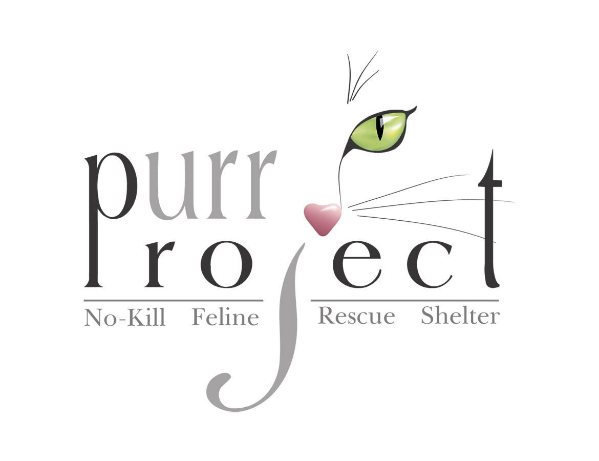 PuRR Project - No-Kill Feline Rescue Shelter - Puerto Vallarta - Logo designed by Griffin Graffix