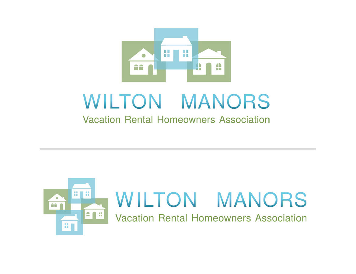Logo design for Wilton Manors Home Association in Florida - by Griffin Graffix