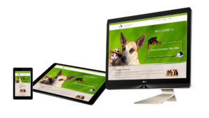 Clínica Veterinaria Olas Altas website conception by Griffin Graffix - Montreal, Canada